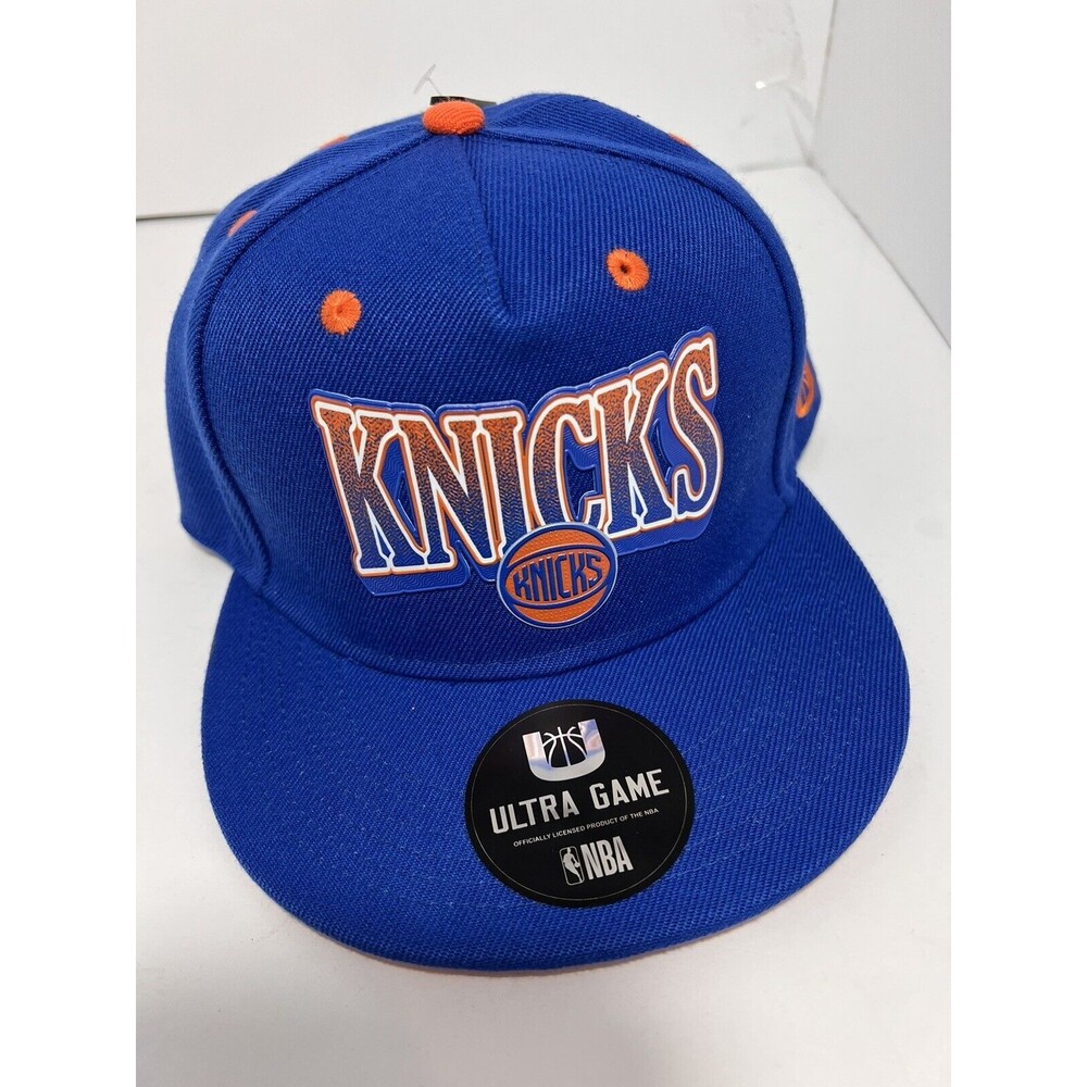 New York Knicks NBA Basketball Official Ultra Game Snapback Trucker Hat Cap